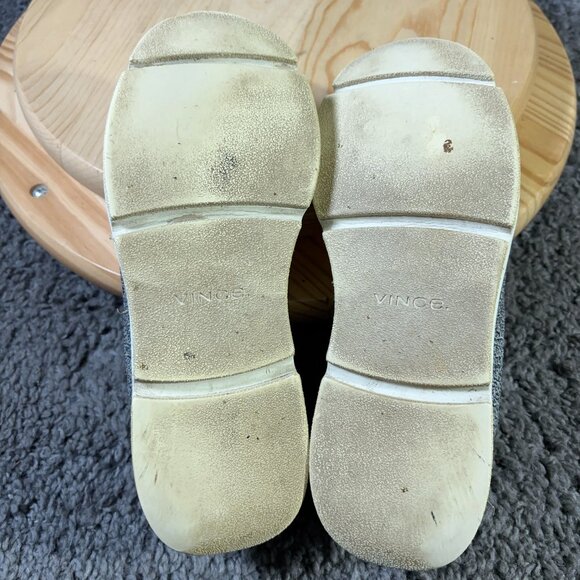 Vince Theroux Knit Sock Sneakers Womens 7.5 Gray Slip On Low Top Casual Shoes - Picture 7 of 7